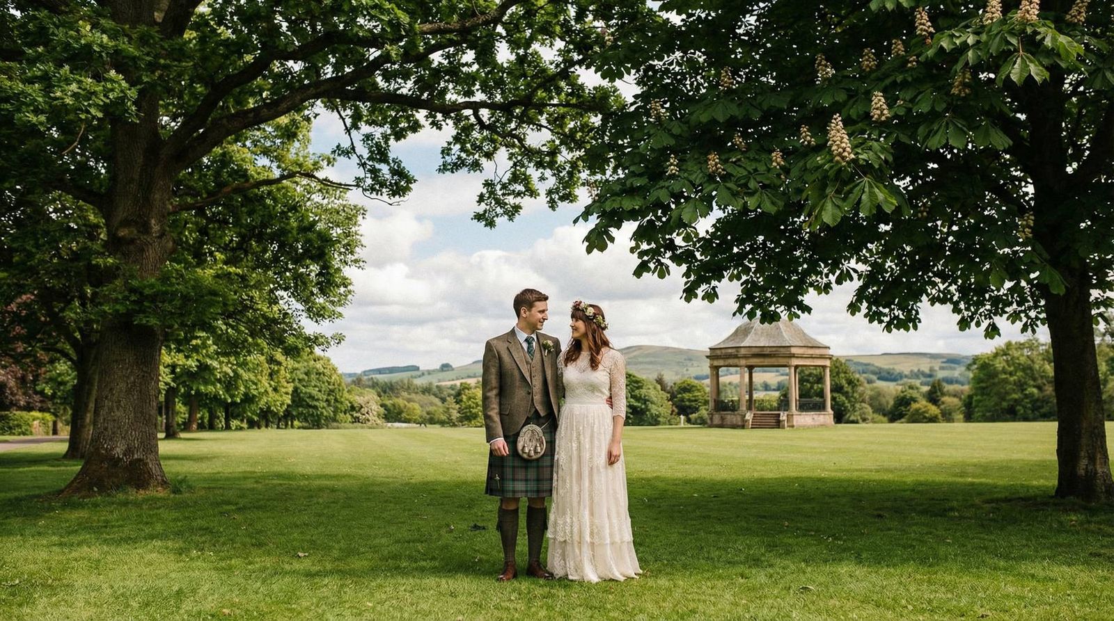 Wedding photography in Bathgate