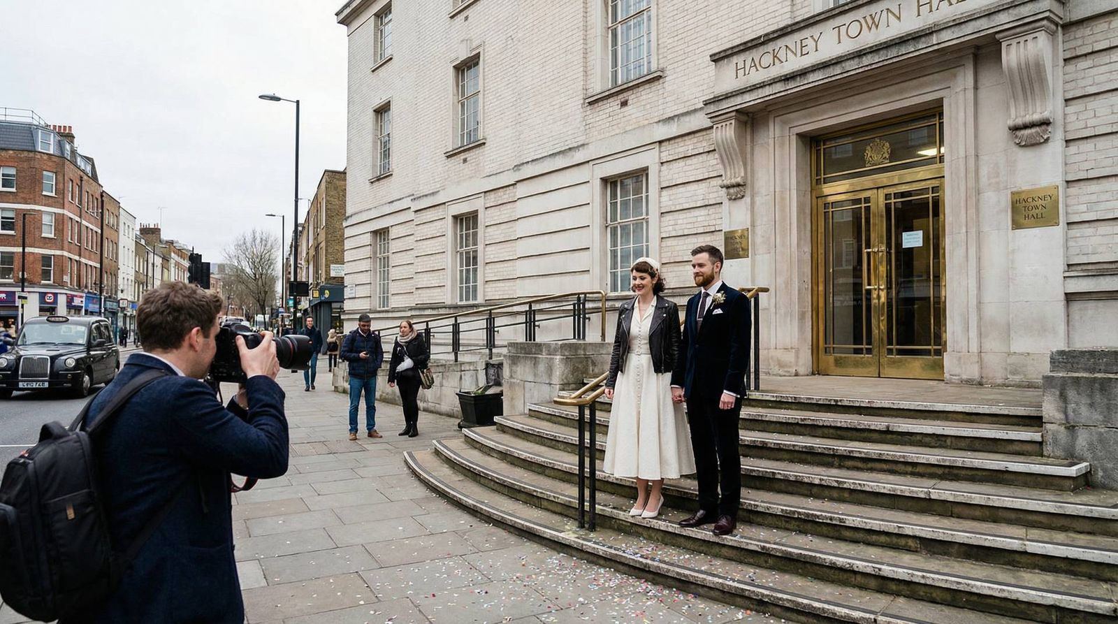 Wedding photography in Hackney