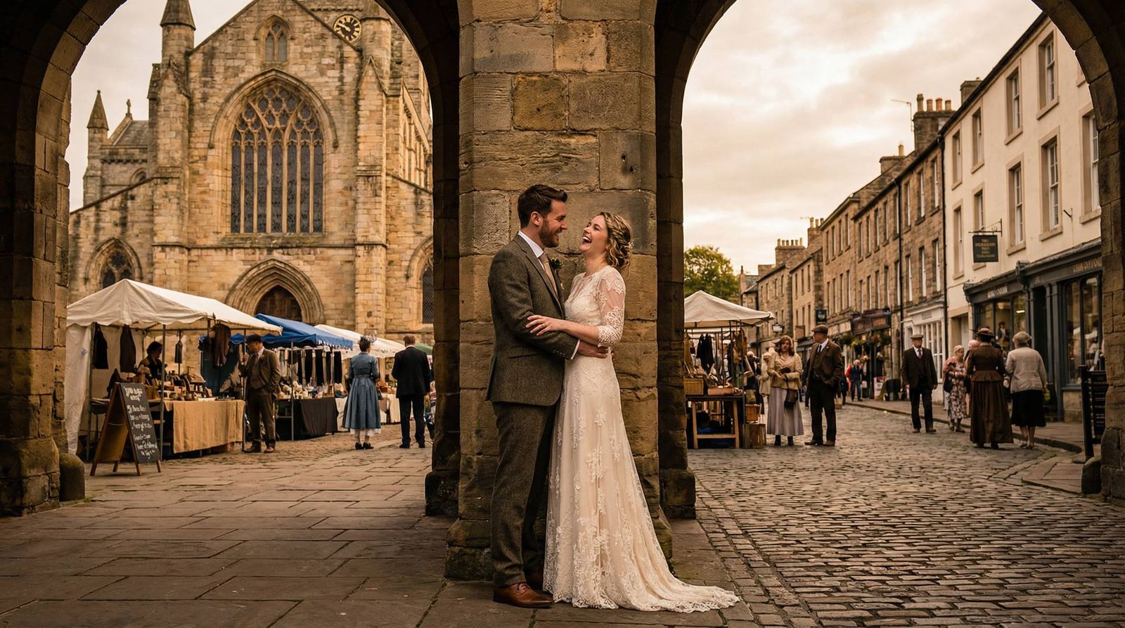 Wedding photography in Hexham