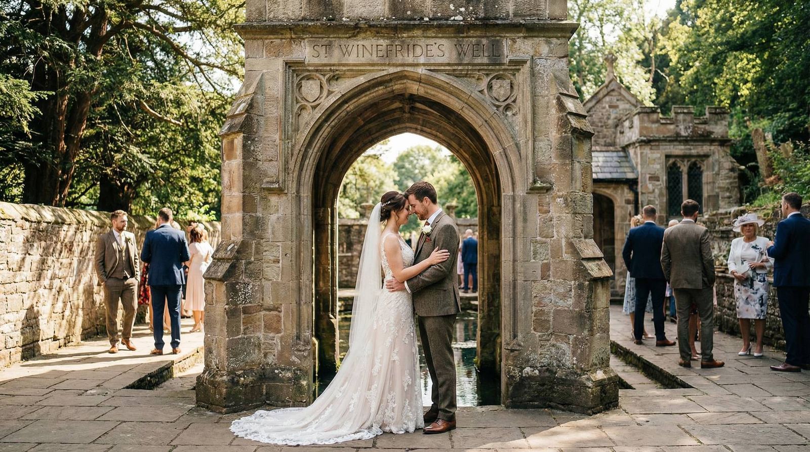 Wedding photography in Holywell
