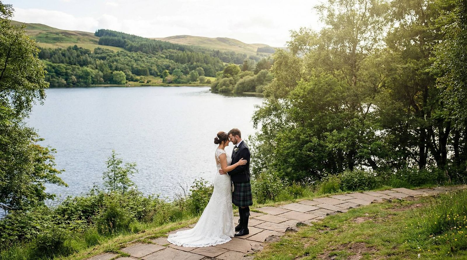 Wedding photography in North Lanarkshire