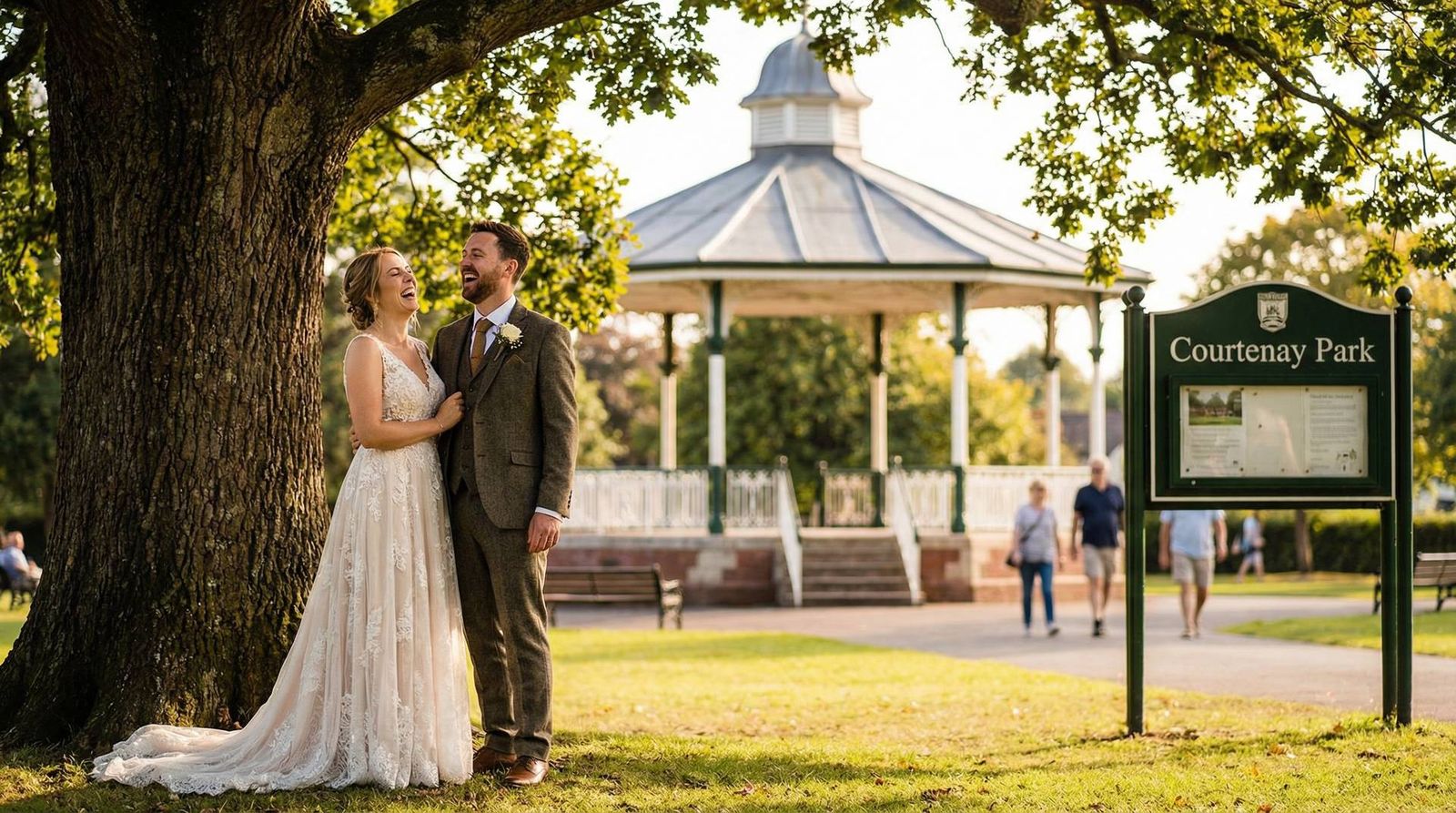Wedding photography in Newton Abbot