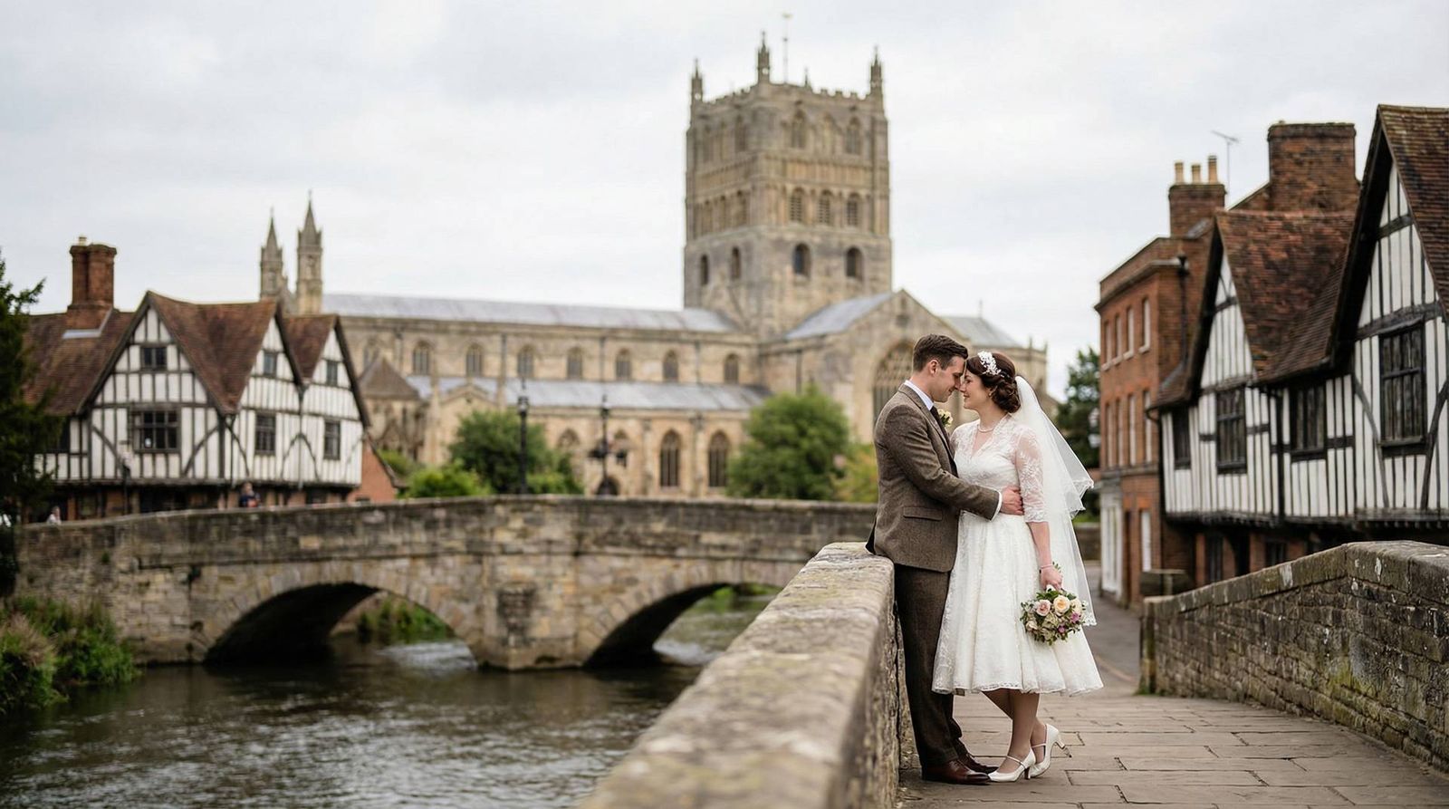 Wedding photography in Tewkesbury