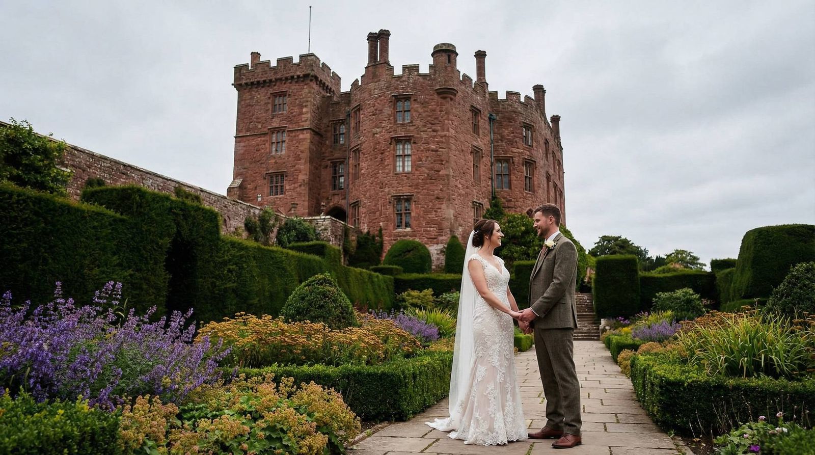 Wedding photography in Welshpool